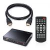 メディアプレーヤー HDMI MP4/FLV/MOV対応 USBメモリ/SDカード