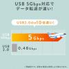 ◆5/7 16時まで特価◆Qubii EX 256GB ローズゴールド USB Type-C接続 USB PD60W 高速充電 iOS Android 自動バックアップ パソコン不要