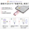 Lightning/Type-C USBメモリ 128GB バイオレット iPhone Android 対応 MFi認証 バックアップ iPad USB 10Gbps Piconizer4