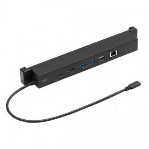 Surface専用ドッキングステーション Type-Cハブ 4K/30Hz HDMI USB×3 LAN PD100W Pro 7/Pro X/Go/Go 2/Go 3 対応
