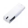 ◆5/7 16時まで特価◆USBメモリ 8GB USB3.0 ホワイト スイング式 キャップレス ストラップ付き 名入れ対応