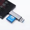 メディアケース付き SD/microSDカードリーダー USB 3.1 Gen1 USB A USB Type-Cコネクタ