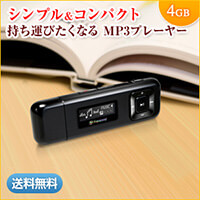MP3プレーヤー 4GB T.sonic 330 TS4GMP330 (FMラジオ・ボイスレコーダー機能搭載) Transcend(トランセンド・ジャパン)