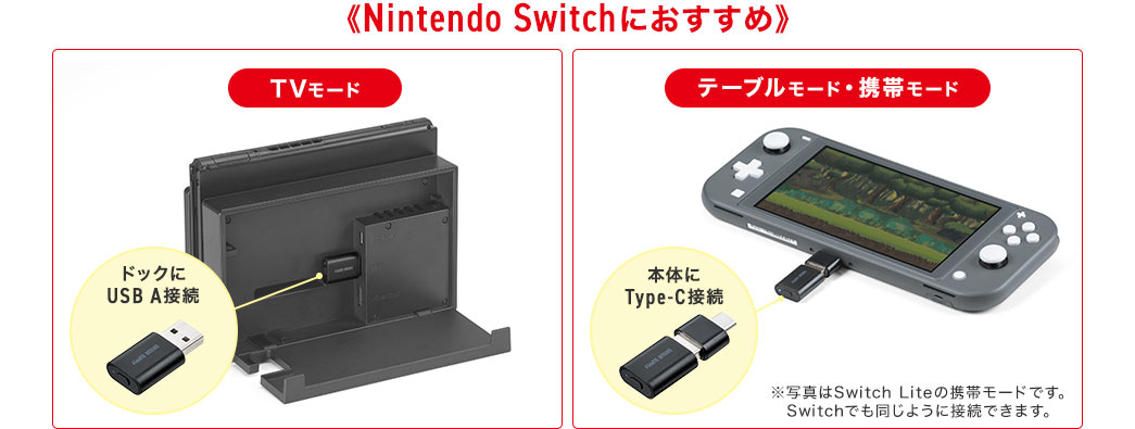 Nintendo Switchにおすすめ