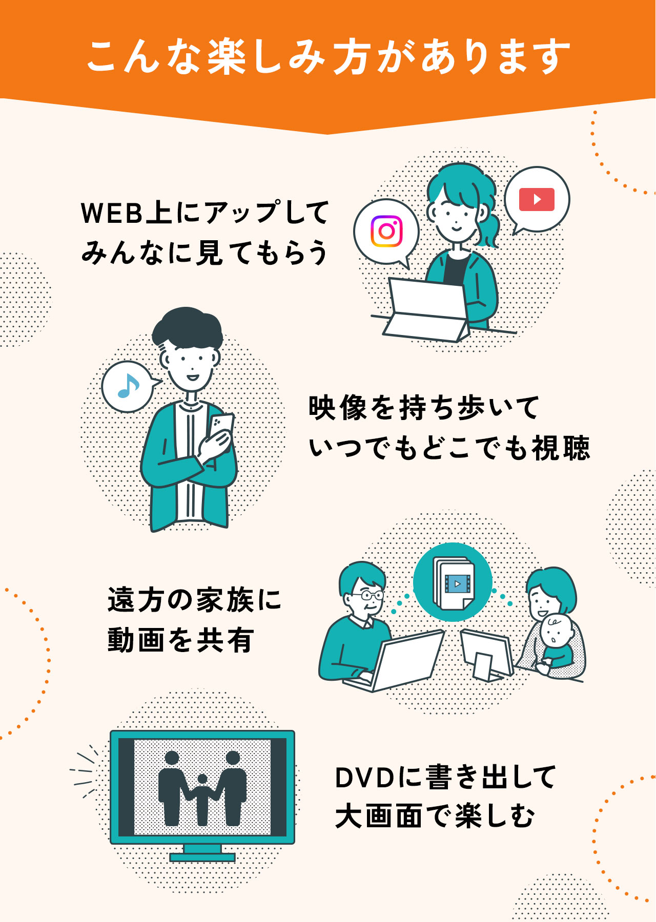 こんな楽しみ方があります