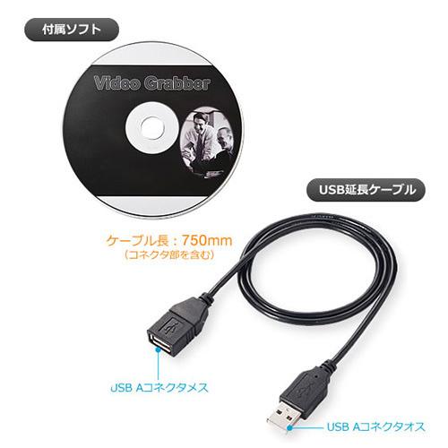 400-MEDI008 レビュー / USBビデオキャプチャーケーブル ビデオ