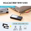 ビデオキャプチャー RCA接続 HDMI接続 4K録画 Win Mac デジタル保存 ビデオテープ テープダビング モニター確認 microSD保存