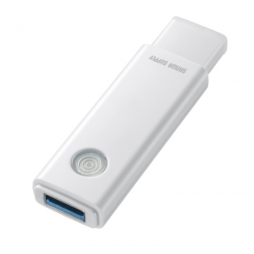 USBメモリー 16GB USB 3.2 Gen1 USB Aコネクタ プッシュ式 ホワイト