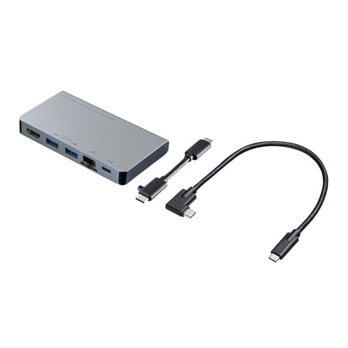USB Type-C ドッキングハブ(HDMI・LANポート搭載)