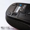 Bluetooth5.0 ブルーLEDマウス(ブラック)