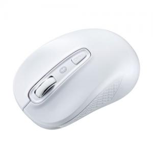 Bluetooth5.0 ブルーLEDマウス(ホワイト)