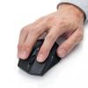 ワイヤレスキーボード・マウスセット(小型・テンキーレス・USB接続・メンブレン・静音ブルーLEDマウス・ブラック)