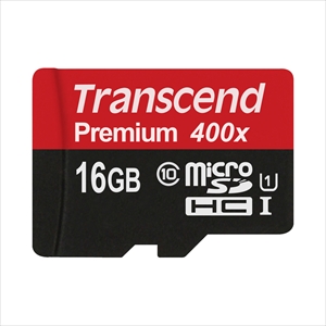 microSDHCカード 16GB Class10 UHS-1対応 400倍速 Premium Nintendo Switch 動作確認済 Transcend製