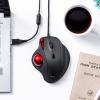 【アウトレット】有線トラックボール NOVA 5ボタン エルゴノミクス形状