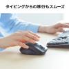 【アウトレット】Bluetoothマウス サイドスクロールマウス マルチペアリング Bluetooth5.2 カウント切替1000/1600/2400