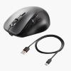 【アウトレット】Bluetoothマウス サイドスクロールマウス マルチペアリング Bluetooth5.2 カウント切替1000/1600/2400