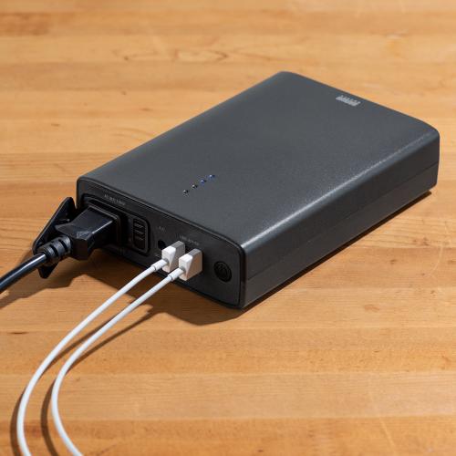 モバイルバッテリー 146wh 400mah ポータブル電源 コンセント 大容量 ノートパソコン スマートフォン充電対応 メモリダイレクト