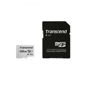 microSDXCカード 256GB Class10 UHS-I U3 V30 A1 SDカード変換アダプタ付き Transcend製