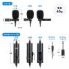 【アウトレット】クリップマイク ピンマイク コンデンサーマイク 3.5mm/6.3mm対応 電池式