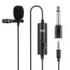 【アウトレット】クリップマイク ピンマイク コンデンサーマイク 3.5mm/6.3mm対応 電池式