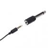 【アウトレット】クリップマイク ピンマイク コンデンサーマイク 3.5mm/6.3mm対応 電池式