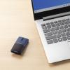 【アウトレット】Bluetoothマウス SLIMO  充電式 ネイビー 静音