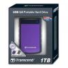 外付けハードディスク 1TB USB3.0 2.5インチ StoreJet 25H3P 耐衝撃 Transcend製
