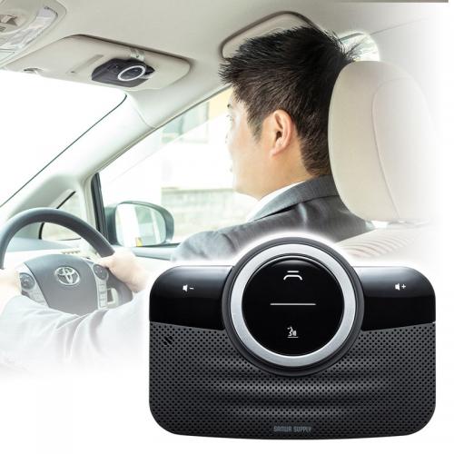 アウトレット 車載bluetoothスピーカー ハンズフリーカーキット Bluetooth4 1 ノイズキャンセリング 高音質 メモリダイレクト