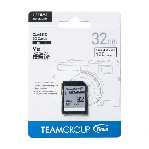 SDカード 32GB Class10 team製 600-HT32G10【メモリダイレクト】