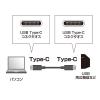 USB Type-Cケーブル 1m USB3.2 Gen2 USB PD 100W対応 ブラック