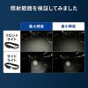 【アウトレット】LEDヘッドライト USB充電式 モーションセンサー付き 面発光 最大約350ルーメン ヘルメット 夜間作業 防災
