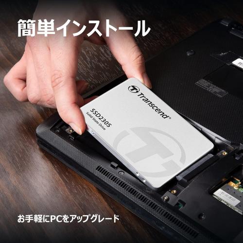 TS128GSSD230S レビュー / 2.5インチ SSD 128GB SATA-III 6Gb/s