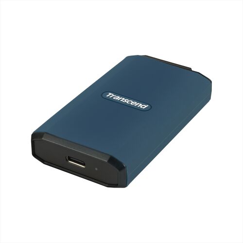 ポータブルSSD 2TB USB 20Gbps USB Type-C USB A 耐衝撃 IPX5 ネイビー 