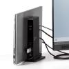 ドッキングステーション 4K対応 縦型スタンドタイプ  USB A接続  10in1 HDMI×2 Type-C USB3.0×2 USB2.0×2 LAN 音声出力 マイク入力
