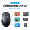 【アウトレット】Bluetoothマウス ワイヤレスマウス 充電マウス コンボマウス Type-C Type-A 静音マウス 充電 スマホスタンド付き ポーチ付き