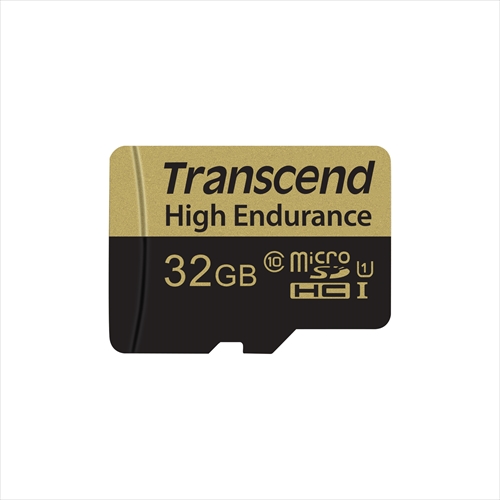 高耐久microSDHCカード 32GB Class10対応 MLCチップ採用 ドライブレコーダー向け SDカード変換アダプタ付き Transcend製