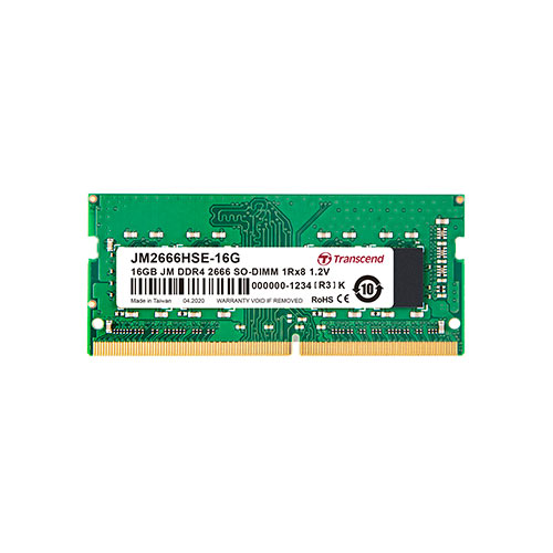増設メモリ 16GB DDR4-2666 PC4-21300 SO-DIMM Transcend製【メモリ