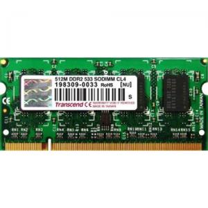 増設メモリ 512MB DDR2-533 PC2-4200 SO-DIMM Transcend製