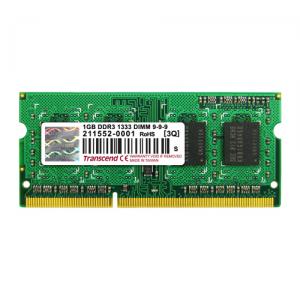 増設メモリ 1GB DDR3-1333 PC3-10600 SO-DIMM Transcend製