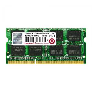 増設メモリ 2GB DDR3-1066 PC3-8500 SO-DIMM Transcend製