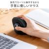 【アウトレット】エルゴノミクス トラックボール 2.4GHz Bluetooth 5ボタン USB充電式
