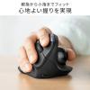 【アウトレット】エルゴノミクス トラックボール 2.4GHz Bluetooth 5ボタン USB充電式