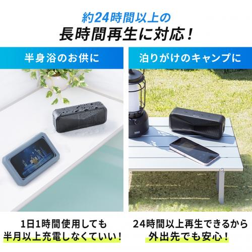 bluetooth スピーカー 防水 ショップ aptx