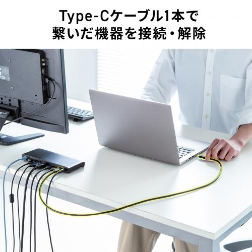 400-VGA020 レビュー / ドッキングステーション HDMI2つ 3画面出力対応
