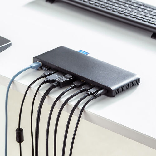 USB Cドッキングステーション 3 HDMI DisplayPort 4K Amazon.co.jp: USB Cドッキングステーション 3 モニター ラップ