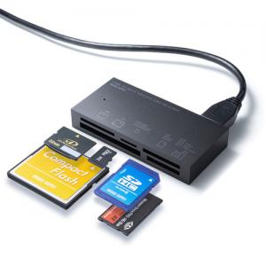 マルチカードリーダー USB 3.1 Gen1 USB A ブラック
