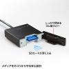 ゴム製カバー付き SDカードリーダー  USB3.2 Gen1 USB A接続