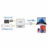 USB Type-Cカードリーダー USB PD充電 100W SD microSD 同時読み込み