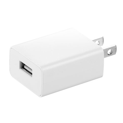 USB充電器 USB-A 5V/1A 5W出力 ホワイト