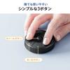 円盤型 Bluetoothマウス USB Aレシーバー 乾電池式